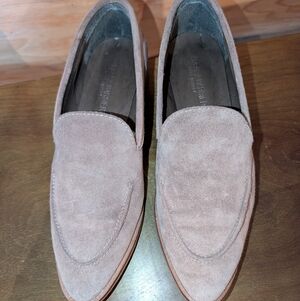 Chic Tan Suede Loafers for Women